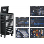 BGS Werkstattwagen Profi Standard Maxi | 12 Schubladen | mit 263 Werkzeugen