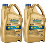 Ravenol RRS RACING RALLYE SYNTO SAE 5W50 Motoröl 2x 5 = 10 Liter