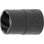 BGS Spiral-Profil-Steckschlüssel-Einsatz / Schraubenausdreher | Antrieb Innenvierkant 12,5 mm (1/2