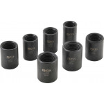 BGS Spiral-Profil-Steckschlüssel-Satz / Schraubenausdreher | Antrieb Innenvierkant 12,5 mm (1/2