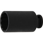 BGS Kraft-Steckschlüssel-Einsatz Zwölfkant | Antrieb Innenvierkant 12,5 mm (1/2