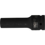 BGS Kraft-Steckschlüssel-Einsatz Zwölfkant, tief | Antrieb Innenvierkant 20 mm (3/4