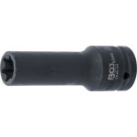 BGS Kraft-Steckschlüssel-Einsatz E-Profil, tief | Antrieb Innenvierkant 20 mm (3/4