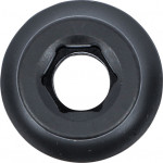 BGS Kraft-Steckschlüssel-Einsatz Sechskant, tief | Antrieb Innenvierkant 25 mm (1