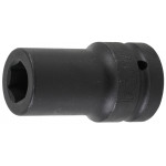 BGS Kraft-Steckschlüssel-Einsatz Sechskant, tief | Antrieb Innenvierkant 25 mm (1