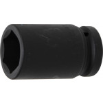BGS Kraft-Steckschlüssel-Einsatz Sechskant, tief | Antrieb Innenvierkant 25 mm (1