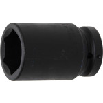 BGS Kraft-Steckschlüssel-Einsatz Sechskant, tief | Antrieb Innenvierkant 25 mm (1