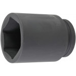 BGS Kraft-Steckschlüssel-Einsatz Sechskant, tief | Antrieb Innenvierkant 25 mm (1