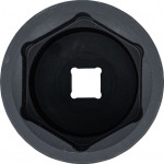 BGS Kraft-Steckschlüssel-Einsatz Sechskant, tief | Antrieb Innenvierkant 25 mm (1