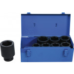 BGS Kraft-Steckschlüssel-Einsatz-Satz Sechskant, tief | Antrieb Innenvierkant 25 mm (1
