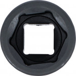 BGS Kraft-Steckschlüssel-Einsatz Sechskant | Antrieb Innenvierkant 20 mm (3/4