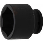 BGS Kraft-Steckschlüssel-Einsatz Sechskant | Antrieb Innenvierkant 20 mm (3/4