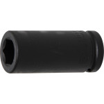 BGS Kraft-Steckschlüssel-Einsatz Sechskant, tief | Antrieb Innenvierkant 20 mm (3/4
