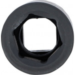 BGS Kraft-Steckschlüssel-Einsatz Sechskant, tief | Antrieb Innenvierkant 20 mm (3/4