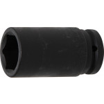 BGS Kraft-Steckschlüssel-Einsatz Sechskant, tief | Antrieb Innenvierkant 20 mm (3/4