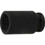 BGS Kraft-Steckschlüssel-Einsatz Sechskant, tief | Antrieb Innenvierkant 20 mm (3/4