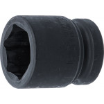 BGS Kraft-Steckschlüssel-Einsatz Sechskant | Antrieb Innenvierkant 25 mm (1