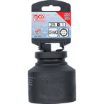 BGS Kraft-Steckschlüssel-Einsatz Sechskant | Antrieb Innenvierkant 25 mm (1