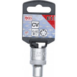 BGS Steckschlüssel-Einsatz E-Profil | Antrieb Innenvierkant 12,5 mm (1/2
