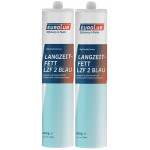 Eurolub Langzeitfett LZF 2 BLAU Fett Kartusche 2x 500 Gramm