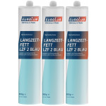 Eurolub Langzeitfett LZF 2 BLAU Fett Kartusche 3x 500 Gramm