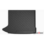 Original Gledring Premium Gummi Kofferraummatte - AUDI Q3 8U (Oberer Boden, Linke Erweiterung - ohne Netz) 2011-2019