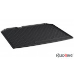 Original Gledring Premium Gummi Kofferraummatte - AUDI Q3 8U (Oberer Boden mit Kofferraum-Paket, mit Netz) 2011-2019