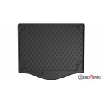 Original Gledring Premium Gummi Kofferraummatte - FORD Focus HB III (mit Reserverad) 2011-2018