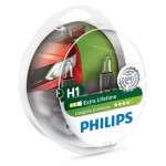Philips LongLife EcoVision H1 P14.5s 12V 55W 3000K Doppelpack
