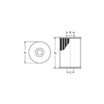SCT Kraftstofffilter SC7049P