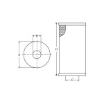 SCT Ölfilter SH4049P