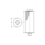 SCT Ölfilter SH4771L