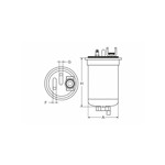 SCT Kraftstofffilter ST325