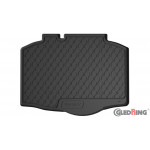 Original Gledring Premium Gummi Kofferraummatte - SEAT Ibiza HB (5-türig/ unterer Boden) 2017->