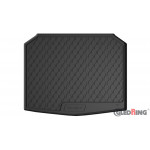 Original Gledring Premium Gummi Kofferraummatte - SKODA Karoq 2WD&4WD (Tiefer variabler Boden) 2017->