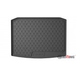 Original Gledring Premium Gummi Kofferraummatte - SKODA Karoq 4 WD (Tiefer Boden) 2017->