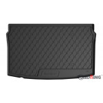 Original Gledring Premium Gummi Kofferraummatte - VOLKSWAGEN Polo (Basisboden) 2017->