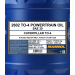 MANNOL TO-4 Powertrain Oil SAE 30 20l Kanister