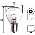 HELLA Glühlampe, Rundumkennleuchte