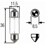 HELLA Glühlampe