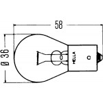 HELLA Glühlampe, Rundumkennleuchte