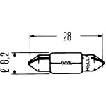 HELLA Glühlampe, Blinkleuchte