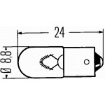 HELLA Glühlampe, Innenraumleuchte