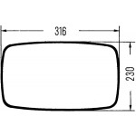 HELLA Außenspiegel