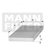 MANN-FILTER Filter, Innenraumluft
