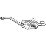 WALKER Endschalldämpfer