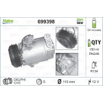 VALEO Kompressor, Klimaanlage