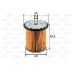 VALEO Kraftstofffilter