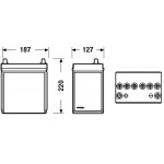 EXIDE Starterbatterie