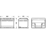 EXIDE Starterbatterie